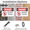 Signmission Do Not Enter Danger Sign, Plastic, 10in W x 7in L, 2PK OS-2PACK-DS-P-710-L-1151 - alternate 7